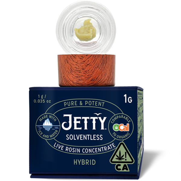 Jetty Solventless Live Rosin Ocal Hybrid