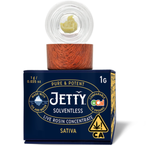 jetty solventless live rosin ocal sativa