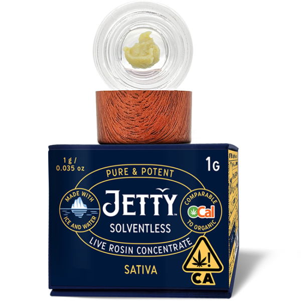 jetty solventless live rosin ocal sativa